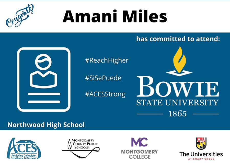 Amani Miles Graduate Profile