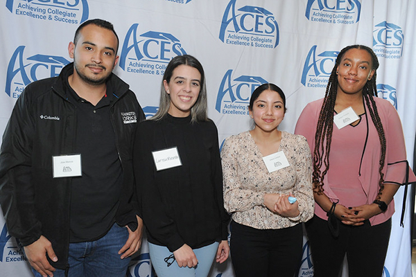 A Group Of Four ACES Graduates