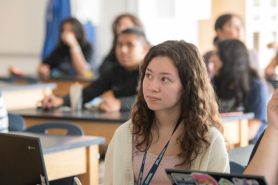 ACES students in a classroom setting